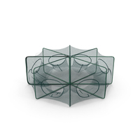 Fishing Net Cage Crab Catcher with 8 Entrances PNG & PSD Images