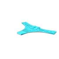 Lace Thong with Bow Accent PNG & PSD Images