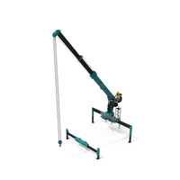 Hyundai HLC-8016 Crane with Operator PNG & PSD Images