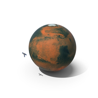 Mars Geostationary Operational Satellite Orbiting PNG & PSD Images