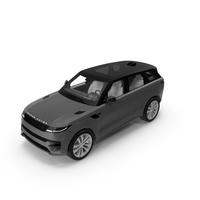 Range Rover Luxury SUV Grey PNG & PSD Images