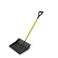 Snow Shovel Yellow PNG & PSD Images