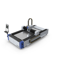 Senfeng SF3015S Sheet Metal Laser Cutting Machine PNG & PSD Images