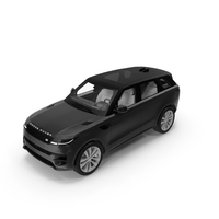 Sport SUV Range Rover Black PNG & PSD Images