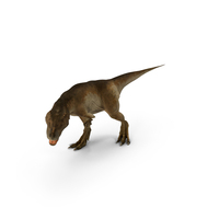 Tyrannosaurus Rex Attack Pose PNG & PSD Images
