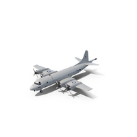 US Navy P3 Orion Maritime Patrol Simplified PNG & PSD Images