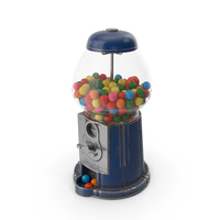 Rusty Retro Gumball Machine PNG & PSD Images