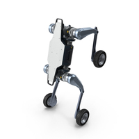Lynx Traversal Robot Front Wheel Balance Pose PNG & PSD Images