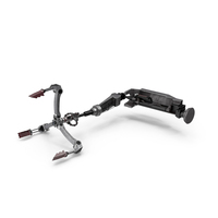 Mechanical Claw Gripper Arm PNG & PSD Images