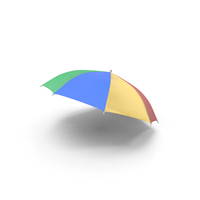 Multicolor Umbrella Hat PNG & PSD Images