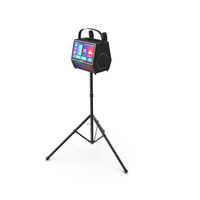 PRONEXT Karaoke Machine On Tripod PNG & PSD Images