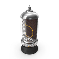 Electronics Vacuum Tube Number 5 PNG & PSD Images