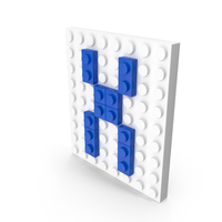 Building Toy Brick Letter X PNG & PSD Images