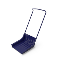 Sleigh Shovel Blue PNG & PSD Images