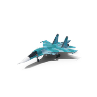 Sukhoi SU-34 Fighter Jet PNG & PSD Images