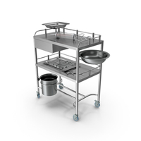 Trolley With Medical Instruments PNG & PSD Images