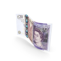 England 20 Pounds Money Flag Note PNG & PSD Images