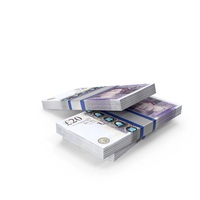 England 20 Pounds Money Notes Lots Three PNG & PSD Images