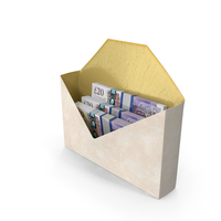 Envelop England 20 Pounds Money Notes Currency Lots PNG & PSD Images