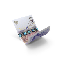 Falling England 20 Pounds Money Notes Currency Note PNG & PSD Images