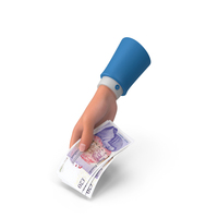 Giving England 20 Pounds Money Bill Hand Hold PNG & PSD Images