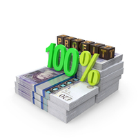 Profit 100 Percent England 20 Pounds Money Notes Currency PNG & PSD Images