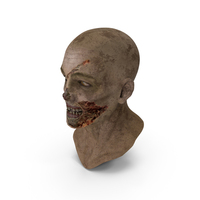 Zombie Character Head PNG & PSD Images