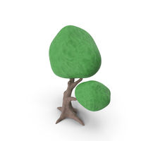 Cartoon Tree Clay PNG & PSD Images