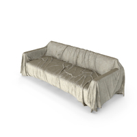 Covered Sofa Large Dirty PNG & PSD Images
