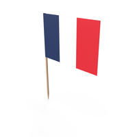 Cocktail Toothpick Stick France Flag Straight PNG & PSD Images