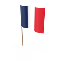 Cocktail Toothpick Stick France Flag Wavy PNG & PSD Images