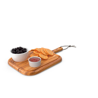 Crackers On Board With Sauce PNG & PSD Images