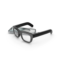 Wireless AR Glasses With Smartphone PNG & PSD Images