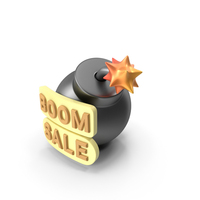 Bomb Boom Sale PNG & PSD Images