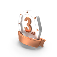 Bronze Rank Third Price PNG & PSD Images