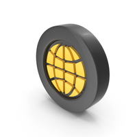 Globe Web Coin PNG & PSD Images