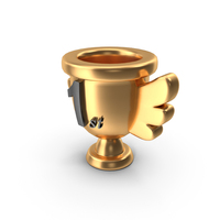 Gold First Price Shield Trophy PNG & PSD Images