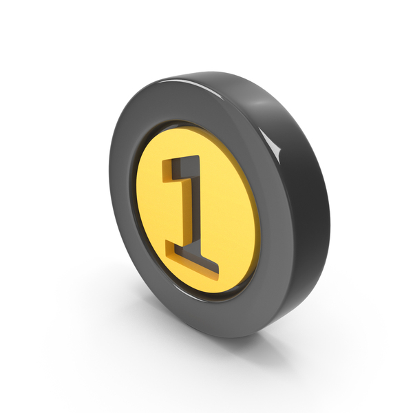 Number Coin PNG & PSD Images