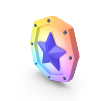Star Shield Rank PNG & PSD Images