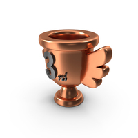 Third Rank Bronze Cup PNG & PSD Images