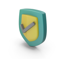 Tick Mark Shield Guard PNG & PSD Images