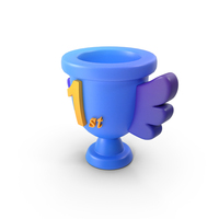 Toon First Price Shield Trophy PNG & PSD Images