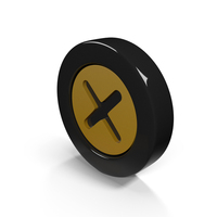 Wrong Cross Multiply Coin PNG & PSD Images