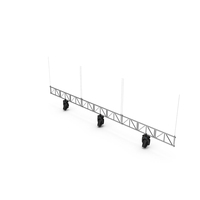 Hanging Spotlight Truss PNG & PSD Images
