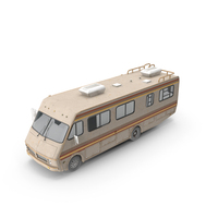 Classic Motorhome 1986 Aged PNG & PSD Images