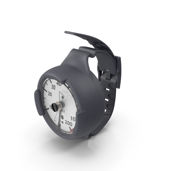 Depth Gauge With Wrist Band PNG & PSD Images
