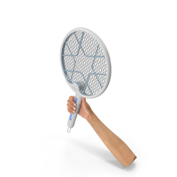 Electric Fly Swatter In Hand PNG & PSD Images