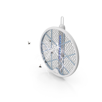 Folded Mosqzap Fly Swatter With Electricity PNG & PSD Images