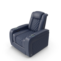 Home Movie Theater Chair Blue PNG & PSD Images