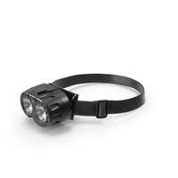 Powerful LED Headlamp PNG & PSD Images